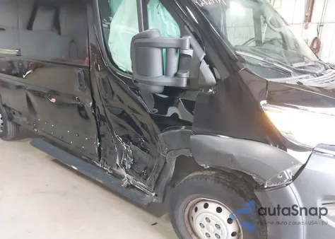 2023 Ram Promaster 2500 High Roof 159 Wb из США, поврежденный, VIN 3C6LRVDG9PE504708